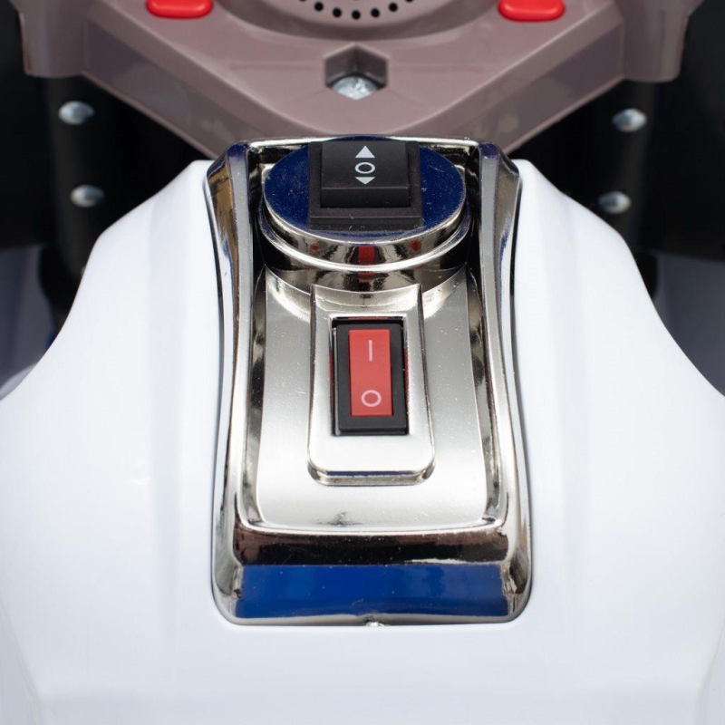 Baby Mix Racer - motocykl na akumulator | White