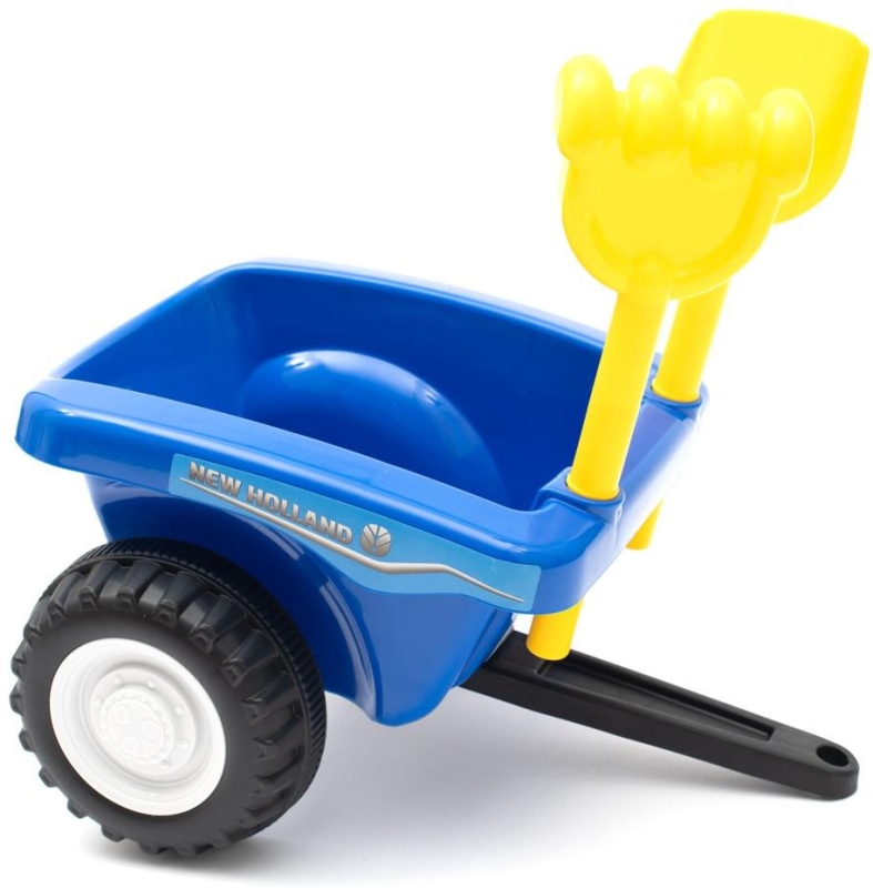 Baby Mix New Holland - traktor z przyczepą | Blue