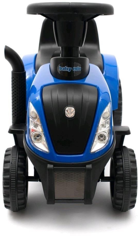 Baby Mix New Holland - traktor z przyczepą | Żółty