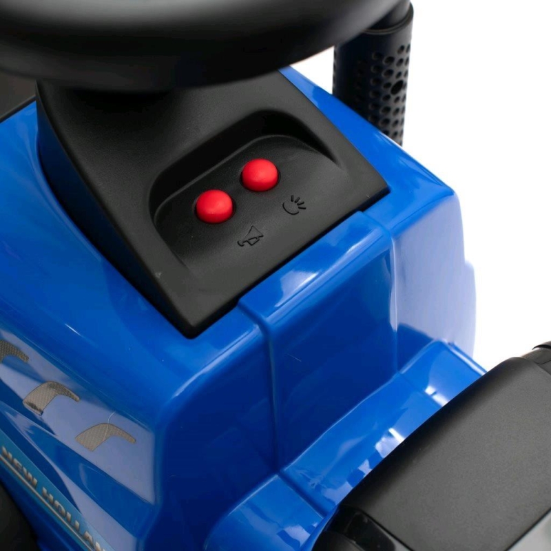 Baby Mix New Holland - traktor z przyczepą | Żółty