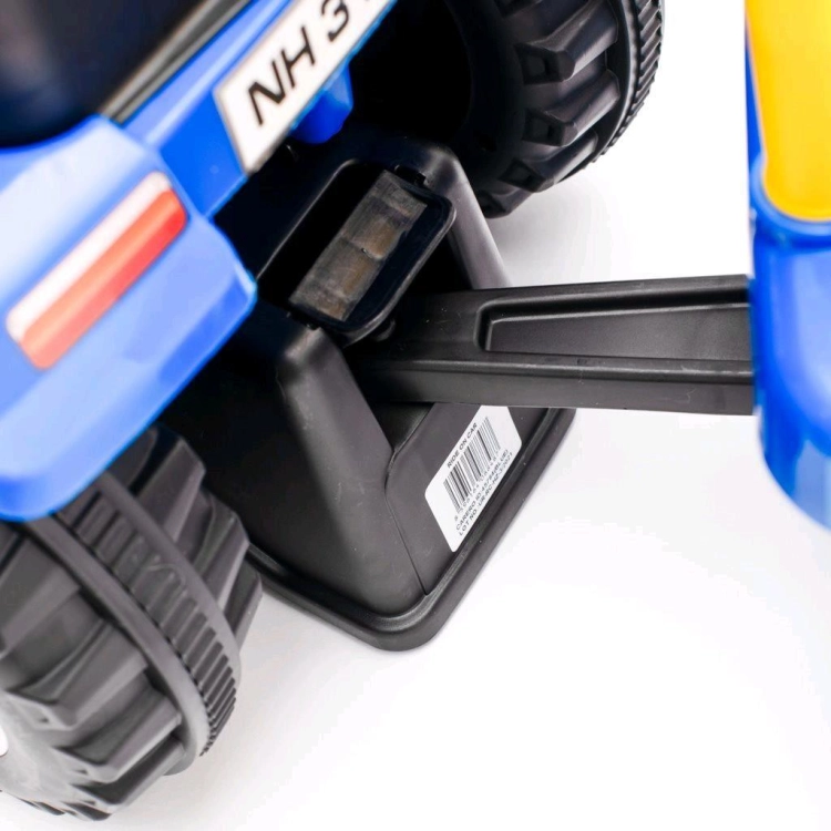 Baby Mix New Holland - traktor z przyczepą | Żółty
