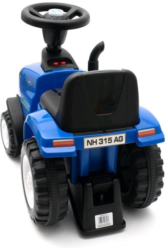 Baby Mix New Holland - traktor z przyczepą | Żółty