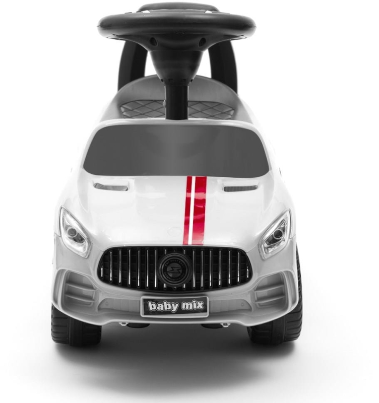 Baby Mix Racer - jeździk auto | White