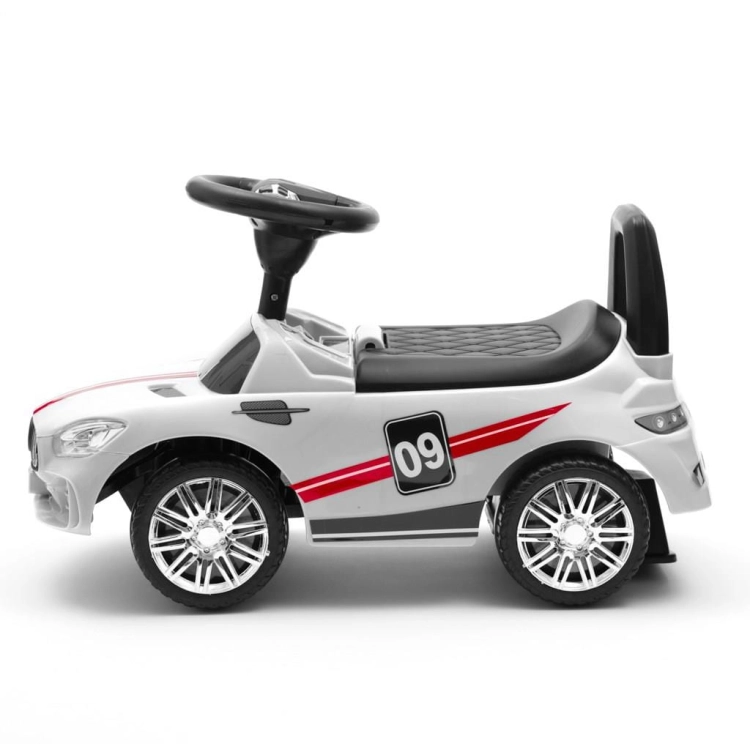 Baby Mix Racer - jeździk auto | White
