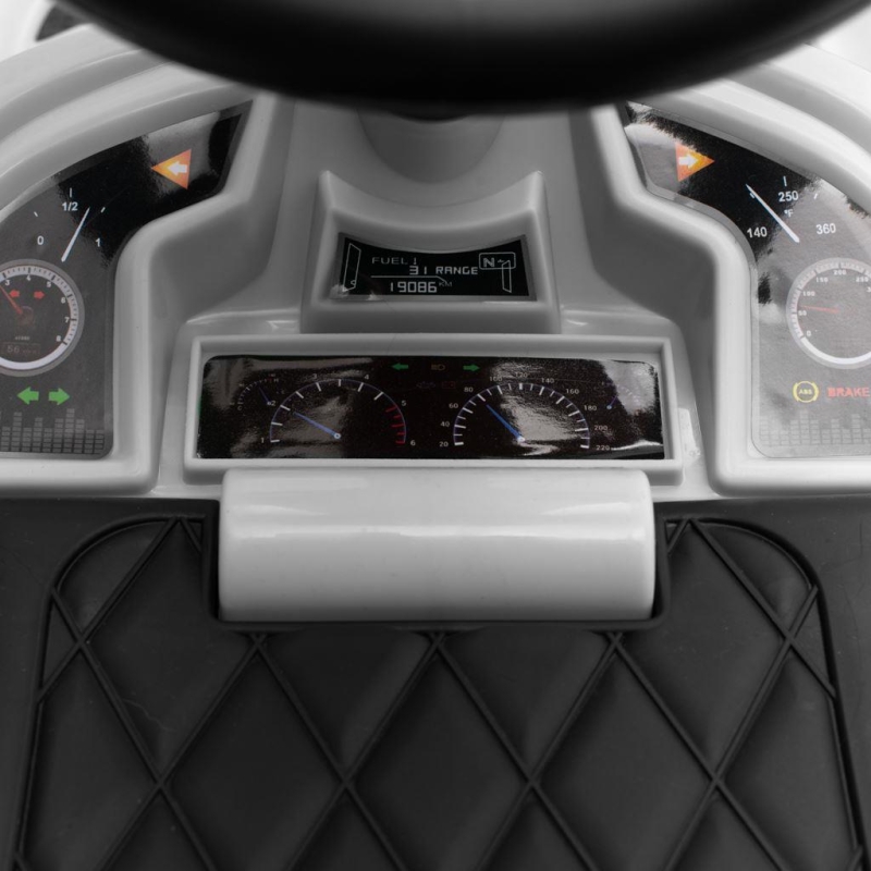 Baby Mix Racer - jeździk auto | White