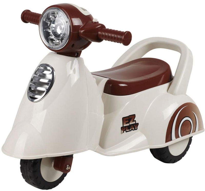 Baby Mix Scooter - jeździk z dźwiękiem | White