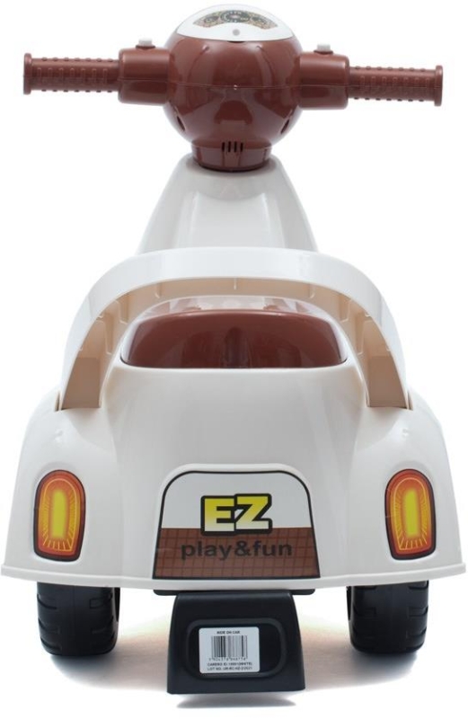 Baby Mix Scooter - jeździk z dźwiękiem | White
