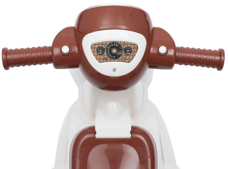Baby Mix Scooter - jeździk z dźwiękiem | White