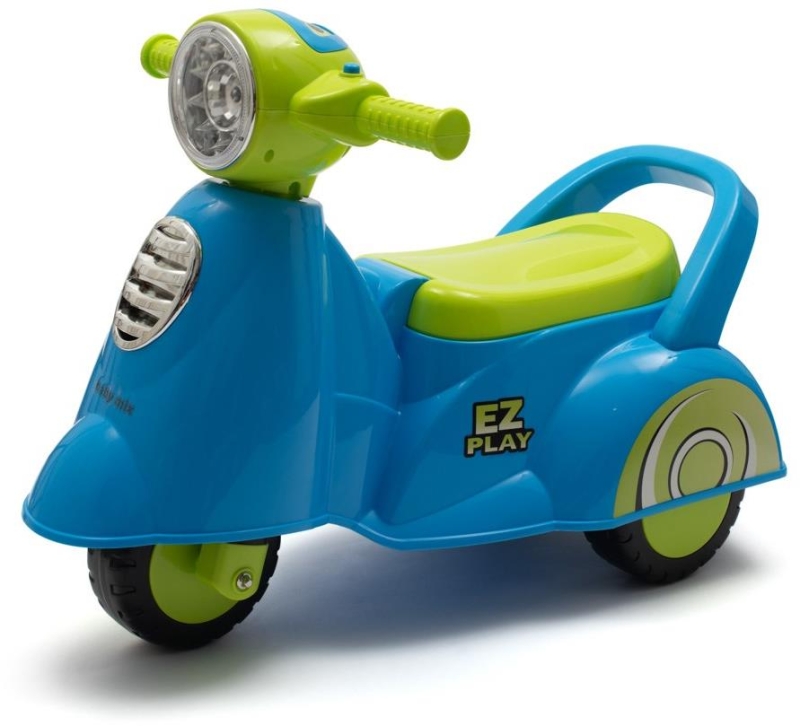 Baby Mix Scooter - jeździk z dźwiękiem | White