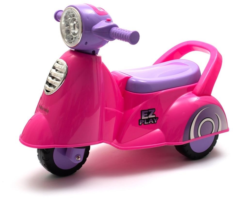 Baby Mix Scooter - jeździk z dźwiękiem | White