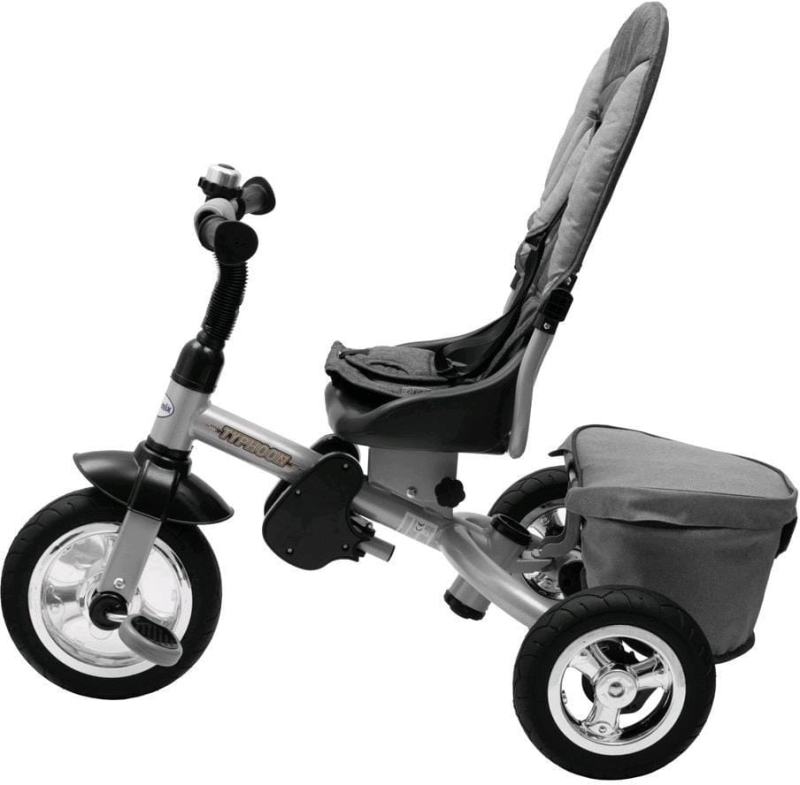 Baby Mix Typhoon 360 - obrotowy rowerek trójkołowy | Army