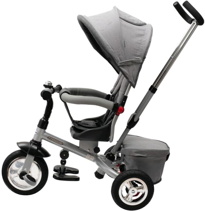 Baby Mix Typhoon 360 - obrotowy rowerek trójkołowy | Blue