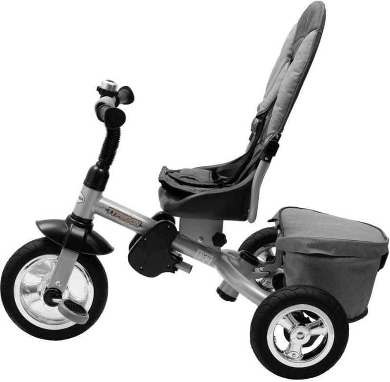 Baby Mix Typhoon 360 - obrotowy rowerek trójkołowy | Bordo