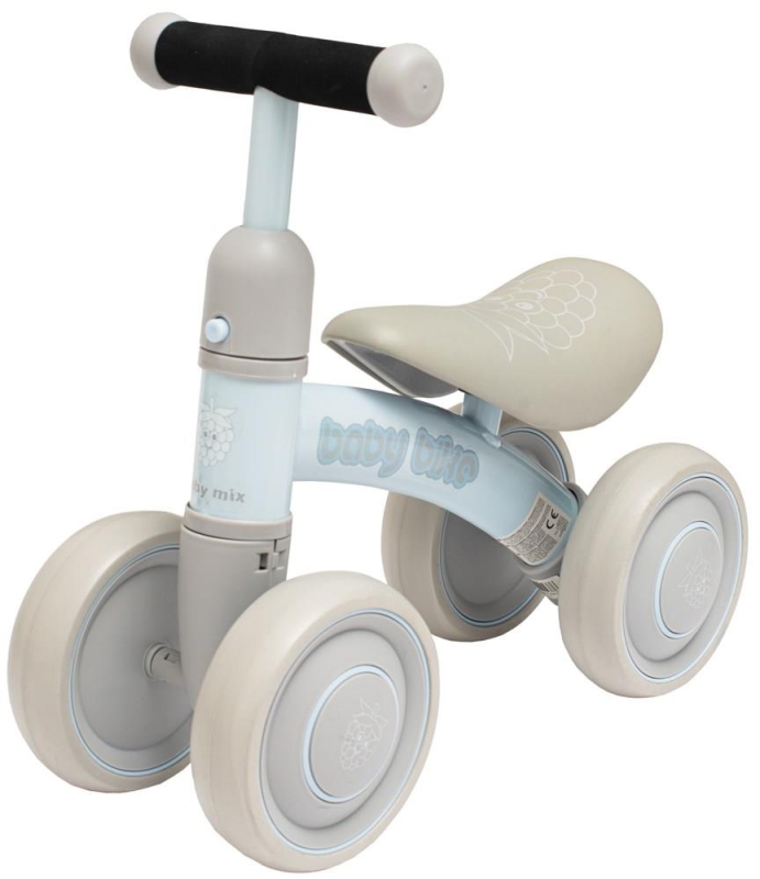 Baby Mix Baby Bike - jeździk czerokołowy | Fruit Blue