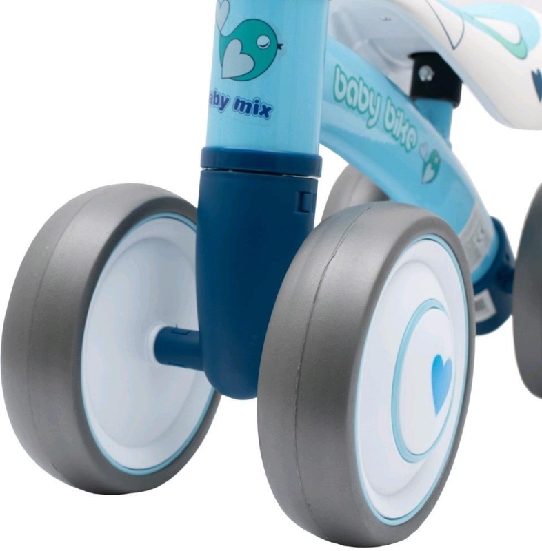 Baby Mix Baby Bike - jeździk czerokołowy | Fruit Blue