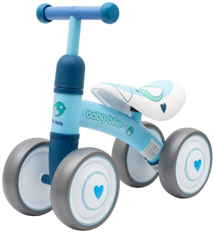 Baby Mix Baby Bike - jeździk czerokołowy | Blue