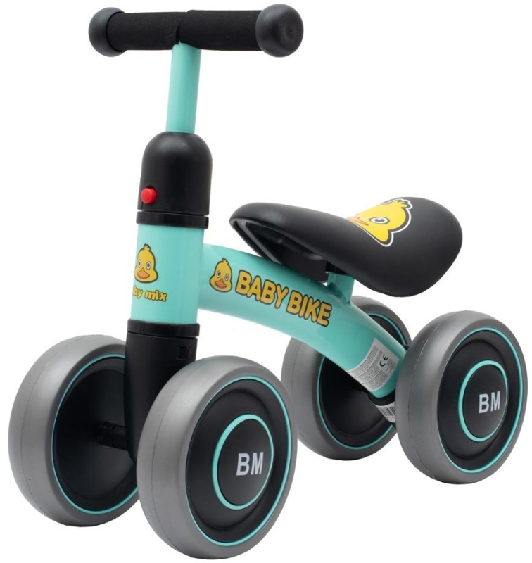 Baby Mix Baby Bike - jeździk czerokołowy | Green