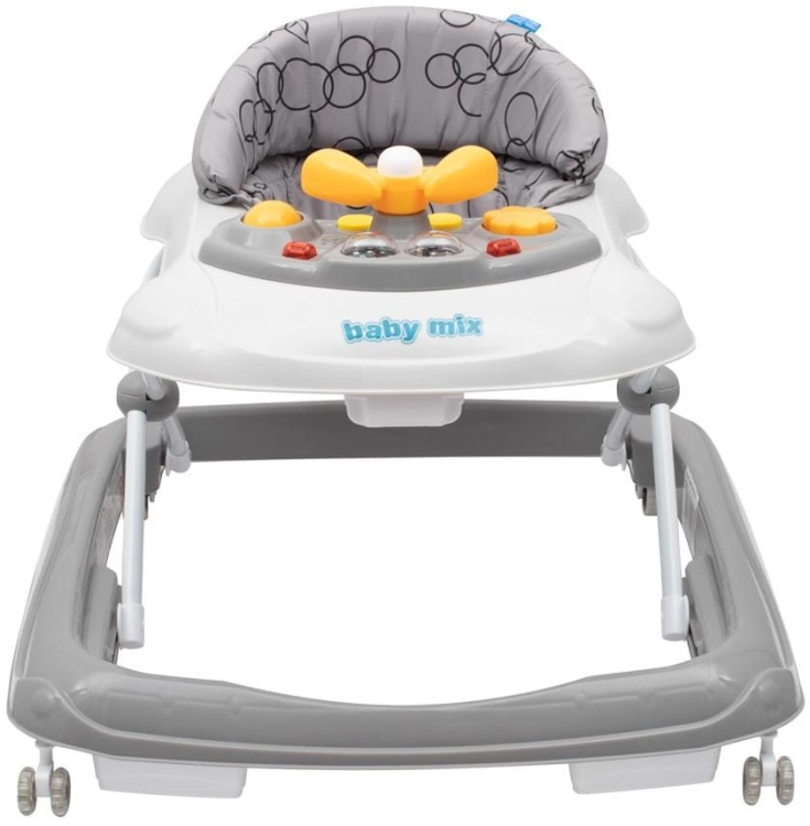Baby Mix - chodzik z kierownicą | Graphite