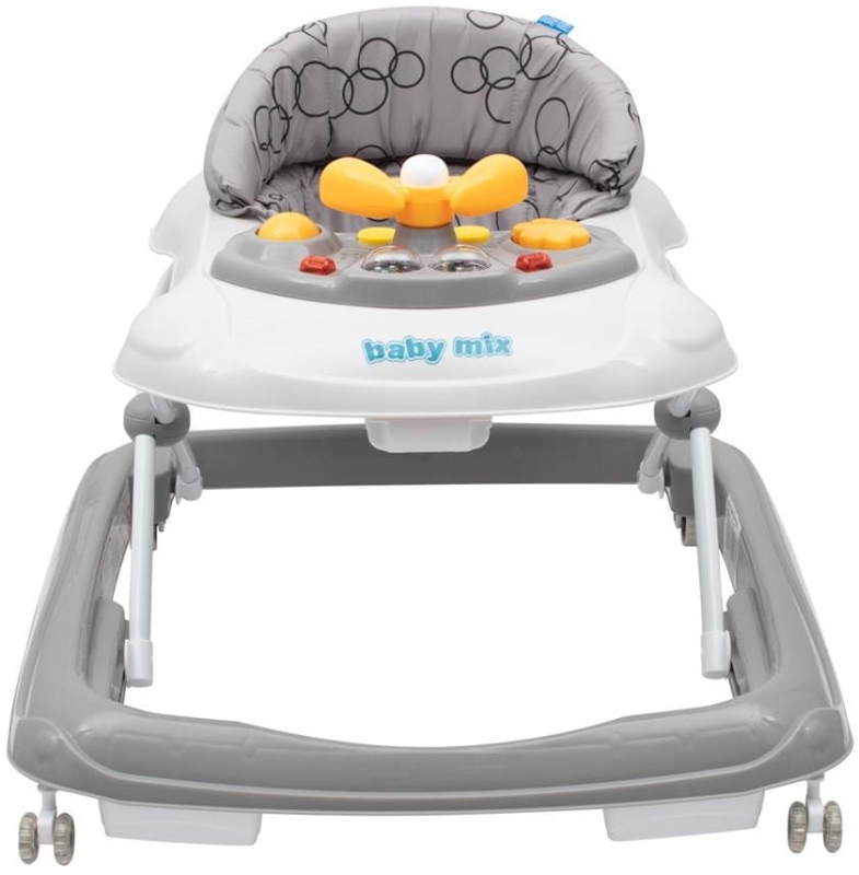 Baby Mix - chodzik z kierownicą | Graphite