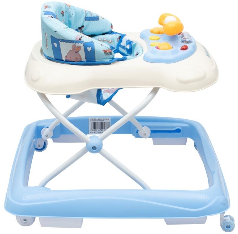 Baby Mix - chodzik z kierownicą | Light Blue