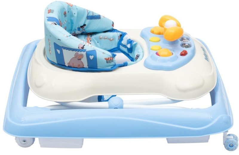 Baby Mix - chodzik z kierownicą | Light Blue