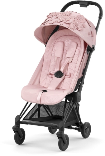 Cybex Coya - luksusowy wózek spacerowy | Simply Flowers Pink 