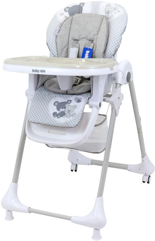 Baby Mix Infant - krzesełko do karmienia | Grey