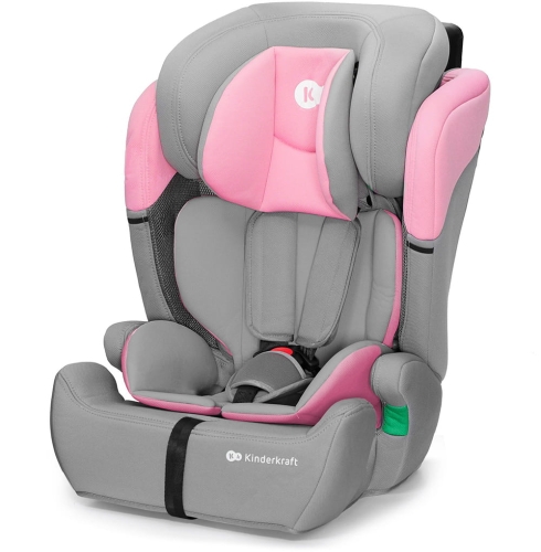 Kinderkraft Comfort Up i-Size - fotelik samochodowy 76-150 cm, ~9-36 kg | Pink