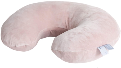 Piapimo - poduszka do karmienia z wkładem wodoodpornym | Różowy