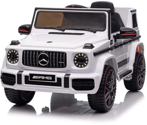 Baby Mix Mercedes-Benz G63 AMG - auto, jeep na akumulator | White