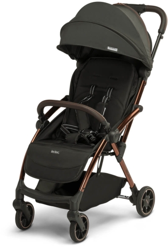 Leclerc Baby Influencer - lekki wózek spacerowy | Black Brown, OUTLET