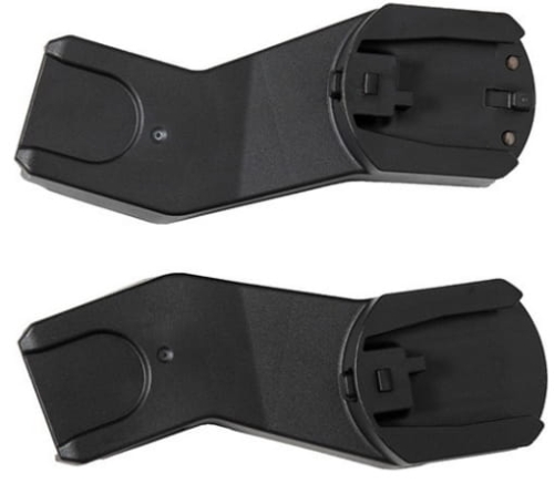 Espiro Miloo - adaptery do fotelika samochodowego | Black