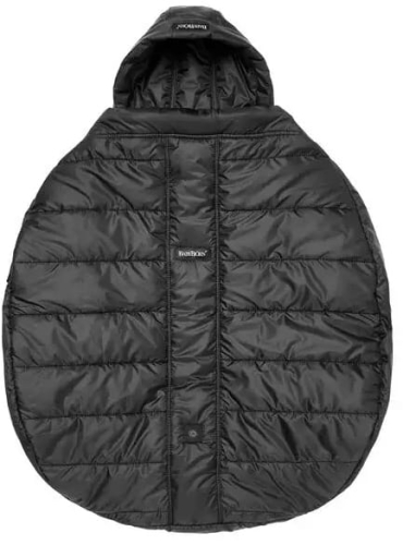BabyBjorn Winter Cover - przykrycie zimowe do nosidełka | Black