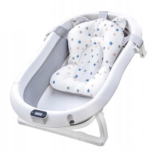 Primabobo Premium - składana wanienka z poduszką i termometrem | Gwiazdki