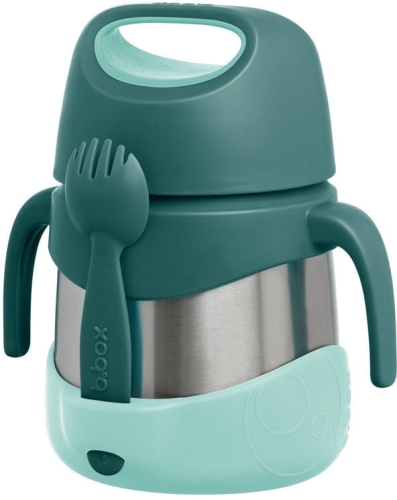 b.box - termos na jedzenie 335ml | Emerald Forest