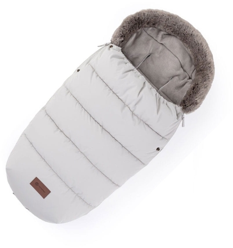 Petite&Mars Comfy 4w1 - zimowy śpiworek do wózka | Champagne Shower