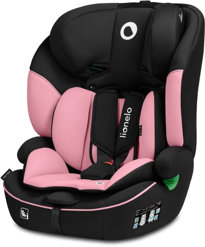 Lionelo Levi i-Size - fotelik samochodowy 76-150 cm | Pink Baby