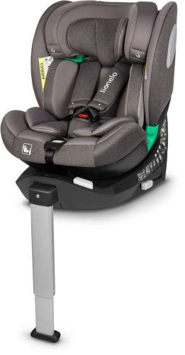 Lionelo Braam i-Size - fotelik samochodowy 40-150 cm | Grey Stone