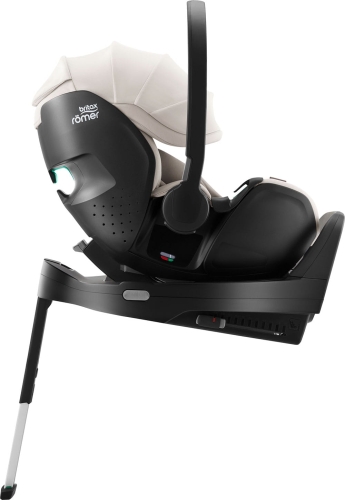 Britax Romer Baby-Safe PRO - fotelik samochodowy i-Size 40-85 cm ~0-13 kg, zestaw z bazą | Soft Taupe