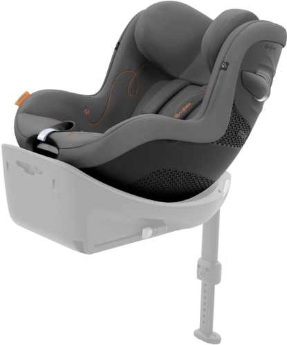 Cybex Sirona G i-Size - obrotowy fotelik samochodowy, siedzisko 360­° ~ 0-18 kg | Lava Grey