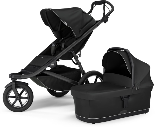 THULE Urban Glide 3 - wózek do biegania, zestaw 2w1 | Black