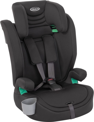 Graco Eldura i-Size - fotelik samochodowy 2w1 76-145 cm | Midnight