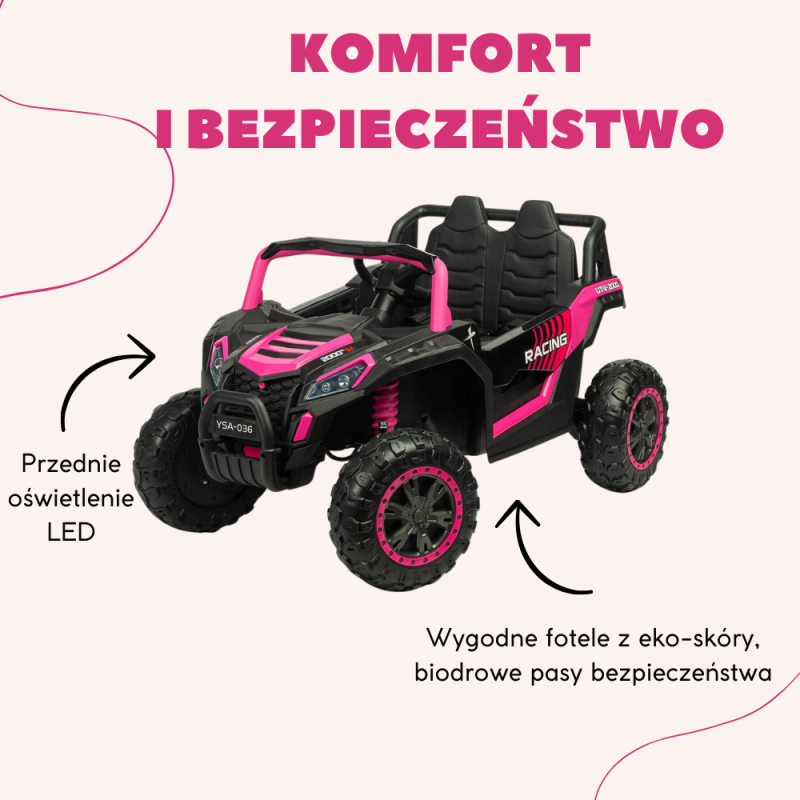 Komfort i bezpieczeństwo podczas zabawy w Toyz Axel
