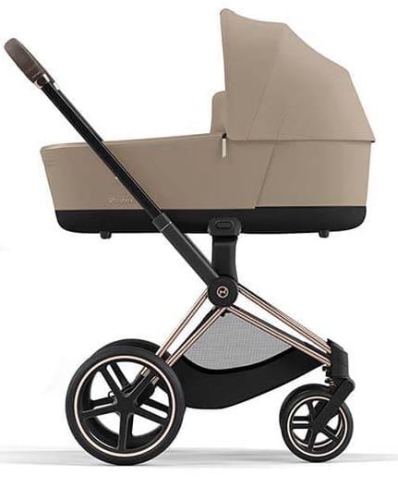 Cybex Priam 4.0 - głęboki wózek wielofunkcyjny, zestaw z gondolą | Cozy Beige