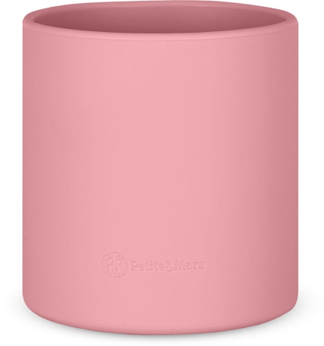 Petite&Mars Take&Match - kubek z silikonu spożywczego | Dusty Rose
