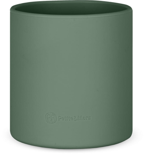 Petite&Mars Take&Match - kubek z silikonu spożywczego | Misty Green