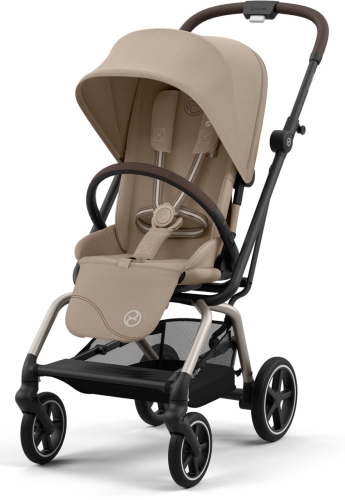 Cybex Eezy S Twist + 2 - obrotowy wózek spacerowy | TPE Almond Beige