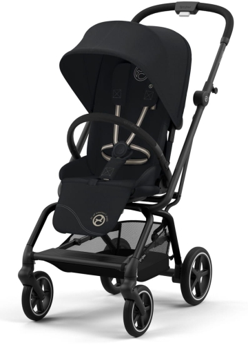 Cybex Eezy S Twist + 2 - obrotowy wózek spacerowy | BLK Magic Black