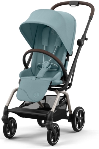 Cybex Eezy S Twist + 2 - obrotowy wózek spacerowy | TPE Stormy Blue