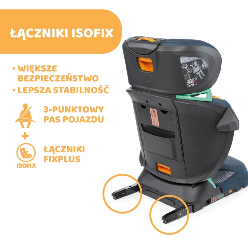 Chicco fotelik samochodowy fold and go i-size